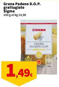 Ok Sigma Grana Padano D.O.P. grattugiato Sigma offerta