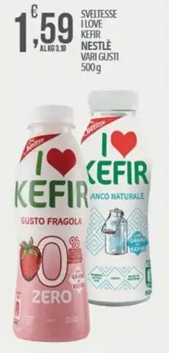 Iper Romagnolo I love kefir Nestlé offerta