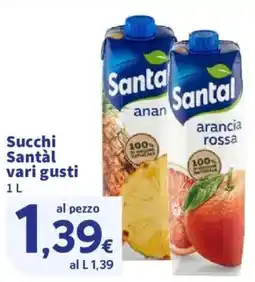Ok Sigma Succhi Santal vari gusti offerta