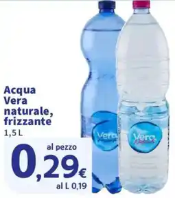 Ok Sigma Acqua Vera naturale, frizzante offerta