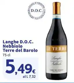 Ok Sigma Le Terre Langhe Nebbiolo Terre del Barolo offerta