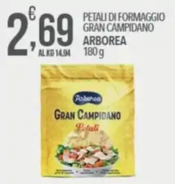 Iper Romagnolo Petali di formaggio Gran Campidano Arborea offerta