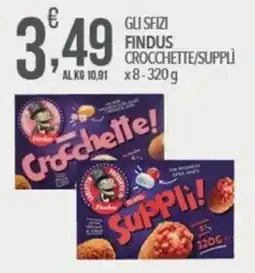 Iper Romagnolo Findus Crocchette/Supplì offerta