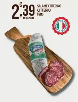 Iper Romagnolo Salame Citterino Citterio offerta