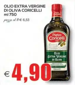 SuperOne Olio extra vergine di oliva Coricelli offerta