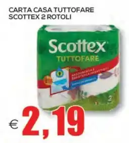 SuperOne Carta casa Scottex tuttofare offerta