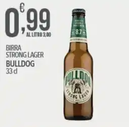 Iper Romagnolo Birra strong lager bulldog offerta
