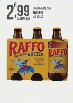 Iper Romagnolo Birra grezza Raffo offerta