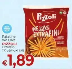 Maxi Nonna Isa Patatine We Love Pizzoli Extrafini offerta