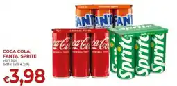 Maxi Nonna Isa Coca Cola, Fanta, Sprite offerta