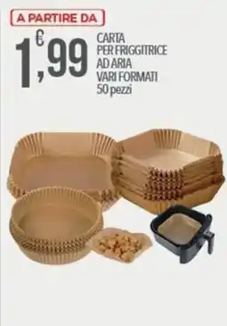 Iper Romagnolo Carta per friggitrice ad aria offerta