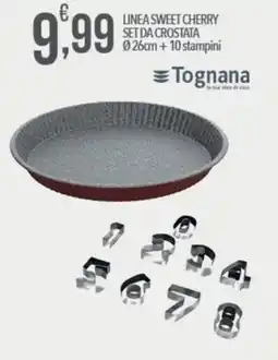 Iper Romagnolo Linea Sweet Cherry Set da Crostata Tognana offerta