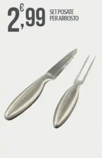 Set posate per arrosto
