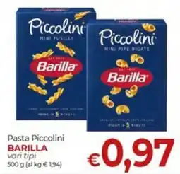 Maxi Nonna Isa Pasta Piccolini Barilla offerta