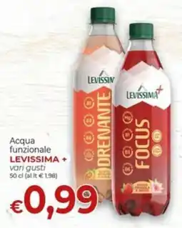 Maxi Nonna Isa Acqua funzionale Levissima + offerta