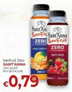 Maxi Nonna Isa Sanfruit Zero SANT'ANNA offerta