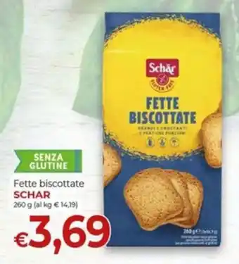 Fette biscottate Schar