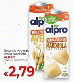 Maxi Nonna Isa Beveranda vegetale senza zucchero ALPRO avena, mandorla offerta