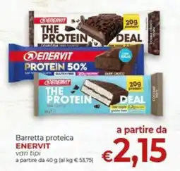 Maxi Nonna Isa Barretta proteica ENERVIT offerta