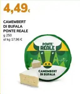 Basko Camembert di bufala Ponte Reale offerta