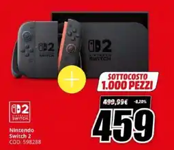 MediaWorld Nintendo Switch 2 offerta