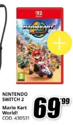 MediaWorld Nintendo Switch 2 Mario Kart World! offerta