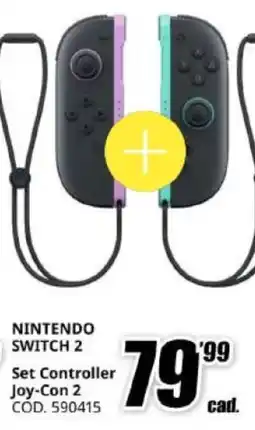 MediaWorld Nintendo Switch 2 Set Controller Joy-Con 2 offerta