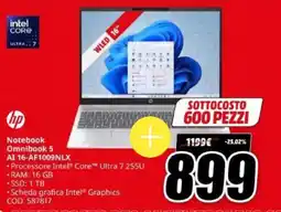 MediaWorld hp Notebook Omnibook 5 offerta