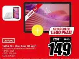 MediaWorld Lenovo Tablet A8 offerta