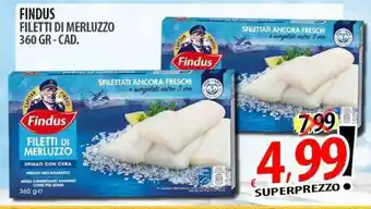 Findus filetti di merluzzo