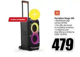 MediaWorld JBL Partybox Stage 320 offerta