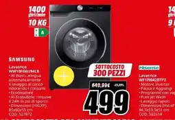 MediaWorld Samsung Lavatrice WW10FG6U94LB offerta