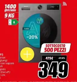 MediaWorld Lavatrice offerta