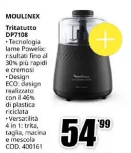MediaWorld Moulinex Tritatutto DP7108 offerta