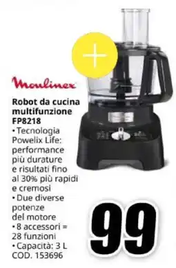 MediaWorld Moulinex Robot da cucina multifunzione offerta