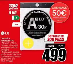MediaWorld Lavatrice LG offerta