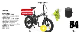MediaWorld nilox E-Bike X8 Pro con ruote fat da 20" offerta