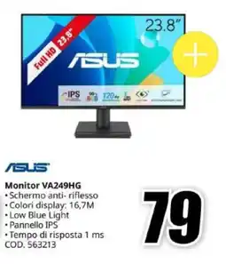 MediaWorld Asus Monitor VA249HG offerta