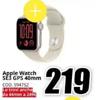 Apple Watch SE3 GPS 40mm