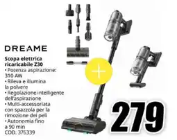 MediaWorld Scopa elettrica ricaricabile Z30 DREAME offerta