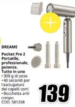 MediaWorld DREAME Pocket Pro 2 offerta