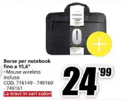 MediaWorld Borse per notebook offerta
