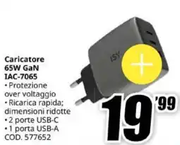 MediaWorld Caricatore IAC-7065 offerta