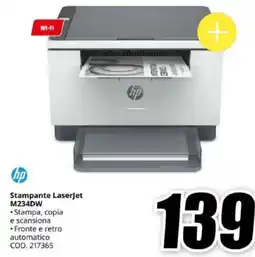 MediaWorld Stampante Laserjet M234DW offerta