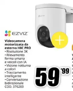 MediaWorld Videocamera motorizzata da esterno H8C PRO offerta