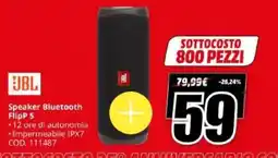 MediaWorld JBL Speaker Bluetooth FlipP 5 offerta