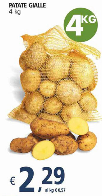 Alter Discount Patate Gialle 4 Kg offerta