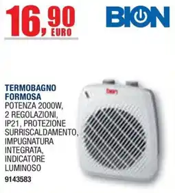 Bricofer Termobagno Formosa Bion offerta