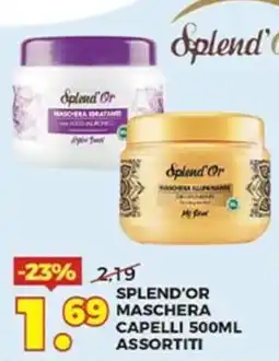Ni Hao Market Splend'Or maschera capelli offerta