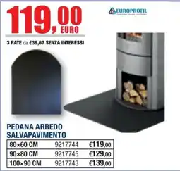 Bricofer Pedana arredo salvapavimento offerta